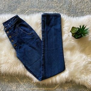 RARE VINTAGE Button Fly Rocky Mountain Jeans